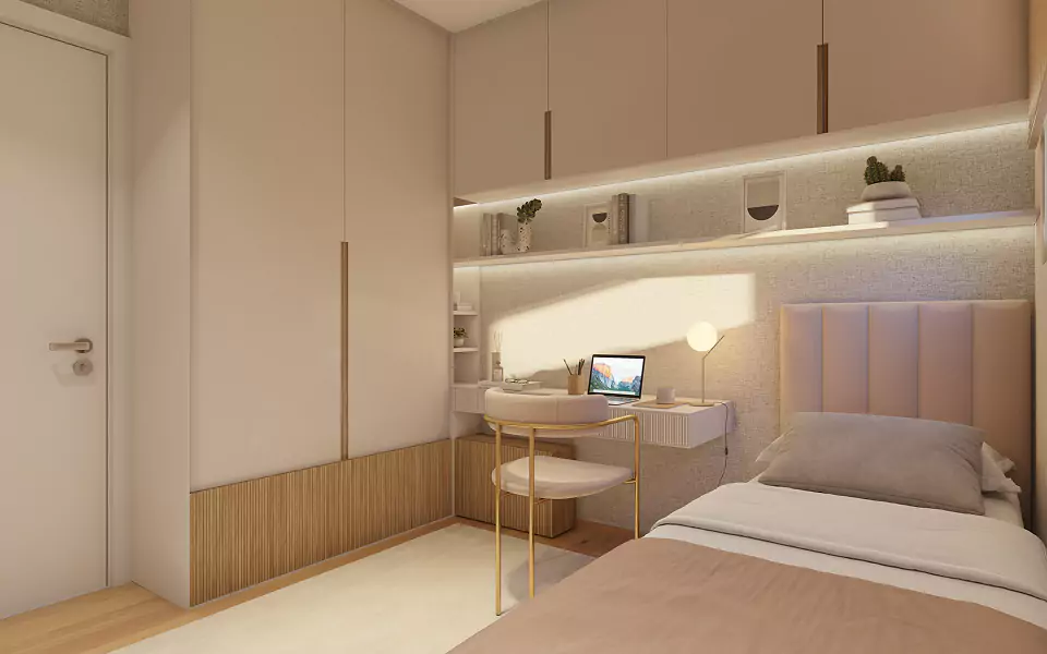 Apartamento decorado